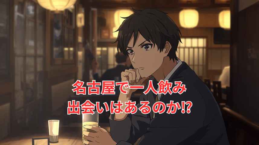 名古屋で出会う方法5選｜一人飲み・マッチングアプリ・結婚相談所を本音比較 イメージ